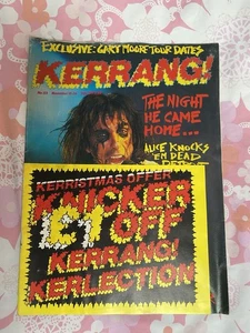Kerrang! No 133 - Alice Cooper, WASP, Motorhead, Georgia Satellites - Picture 1 of 2