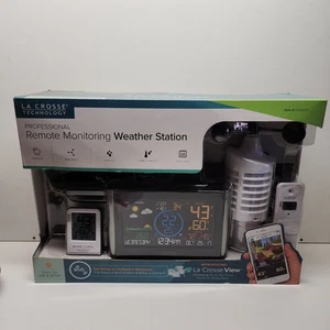 LA CROSSE TECHNOLOGY 8844288 Professional Remote Monitoring Weather Station NEW - Picture 1 of 4