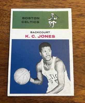 1961 Fleer #22 K.C. Jones RC Rookie - Celtics NM - Image 1 of 2