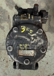 Toyota Land Cruiser FJ62 FJ80 OEM Denso AC Compressor & Top Plate - Picture 1 of 3