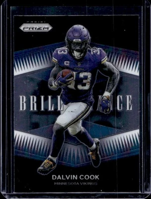 2021 Prizm Dalvin Cook Brilliance #B-12 Vikings - Image 1 of 2