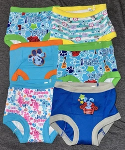 Blues Clues 2T Töpfchentrainingsunterwäsche 6er Pack saugfähig Kleinkind Training TU1 - Bild 1 von 7