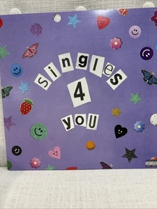 Olivia Rodrigo-Singles 4 You LP Urban Outfitters Aqua Blue Vinyl - Bild 1 von 3
