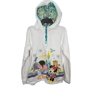 Disney Parks Walt Disney World Minnie Mouse & Daisy Duck White Kids Sweatshirt - Picture 1 of 11