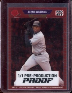Juego profesional Hoja Prueba Colectiva '89 2024 Naranja Transparente Bernie Williams (1/1) - Imagen 1 de 2
