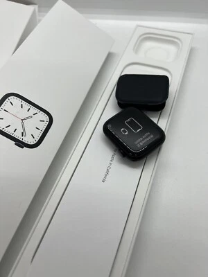 Apple Watch Series 7 45mm Bleu Icloudsperre Pièce de Rechange/Défectueux - Photo 1/2