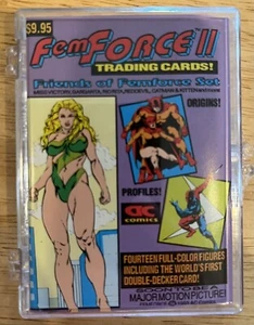 Tarjetas coleccionables vintage FemForce. Edición limitada. 1993. Cómics de AC. ¡Originales! #15-28 - Imagen 1 de 3