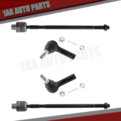 Extremos de barra de amarre exterior interior izquierdo y derecho para Nissan Pathfinder Armada Infiniti QX4 Foto 1 de 4