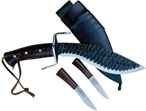 CLEARANCE SALE 50% OF- Kukri - 8 Hand Forged Blade Custom Farmer Khukuri - Knife - Picture 1 of 9