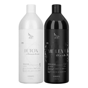 Me Leva Zap Progressive Brush Brazilian Keratin Blowout 2x1L - Picture 1 of 5