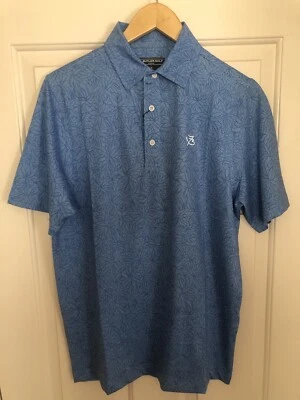 J. Butler IMPACT - Palm Blue Men’s Golf Polo Size Small - Image 1 of 4