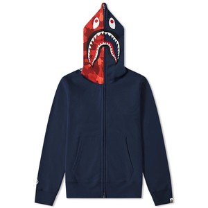 bape shark full zip