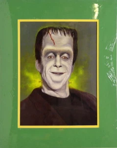 Fred Gwenn HERMAN MUNSTER Professionally Matted PRINT - Picture 1 of 1
