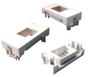 3 pz. ADATTATORE PORTAFRUTTO TICINO BTICINO MATIX GO BIANCO KEYSTONE RJ45 RJ12 - Imagen 1 de 4