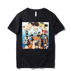 ¡¡Haikyuu!! Camisetas unisex estampadas 100 % algodón Hinata Shoyo Oikawa Tooru - Imagen 1 de 5