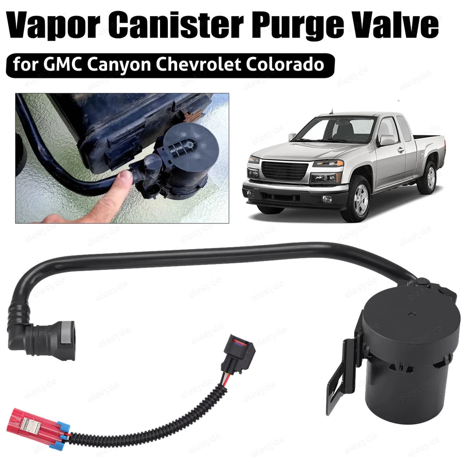 Vapor Canister Purge Vent Valve 20907779 For Chevrolet Colorado GMC Canyon H3 Foto 1 de 4
