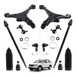 12pcs Front Lower Control Arms Sway Bar Tie Rods Kit for 2002-2006 Honda CR-V - Picture 1 of 11