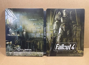Fallout 4 PS4 - Steelbook Edition - PlayStation 4 W/ Game & Postcards - Picture 1 of 2
