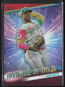 2024 Topps Chrome Juan Soto Stars Of The MLB Red  /75 SMLB20 - Picture 1 of 2