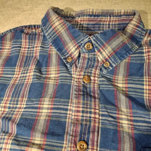 Cabela's Outdoor Gear Heavyweight Multi Color Cotton Plaid Shirt Mens XL/Reg. - Picture 1 of 24