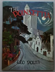 Le poinsettia de Leo Politi avec peinture à l'eau originale 1ère édition 1967 - Photo 1/7