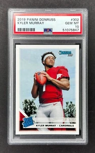 2019 Donruss #302 Kyler Murray RC (Cardinals) PSA 10 GEM MINT ROOKIE! (B) - Picture 1 of 2