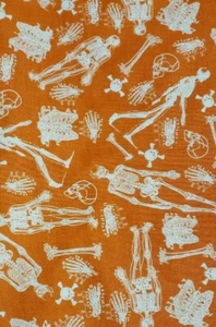 1yd 13"x 42" 100% cotton, "EEK, BOO, SHRIEK" by Carina Gardener, Riley Blake - Picture 1 of 3