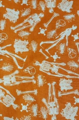 1yd 13"x 42" 100% cotton, "EEK, BOO, SHRIEK" by Carina Gardener, Riley Blake  - Image 1 of 3