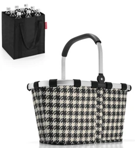 reisenthel Einkaufskorb Tasche Korb carrybag fifties black BK7028 + Bottlebag - Bild 1 von 2