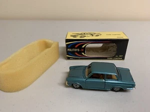 Politoys FORD Consul CORTINA, No. 507, 1 / 43, Original Box Blue Box Padding - Picture 1 of 5