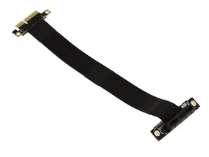 Riser PCIe 3.0 8x Liaison par 4 nappes Souples, blindées, revêtement Isolant - Photo 1/1