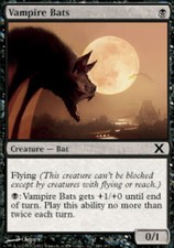 1x Vampire Bats MTG 10th Edition NM Magic Regular