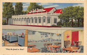 Postal de 1930 The Doll House Restaurant Good Home Cooking Salt Lake City, UT - Imagen 1 de 2