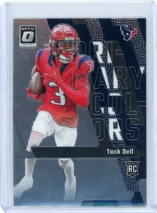 Tank Dell 2023 Panin Optic Football Primary Colors #18 Insert Texans Houston - Picture 1 of 2