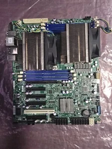 Supermicro X9DAL-3 Motherboard With 2x Xeon E5-2450 - Picture 1 of 3