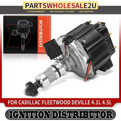 Distribuidor de encendido con tapa y rotor para Cadillac Fleetwood 1985-1989 DeVille Foto 1 de 4