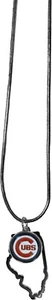 Chicago Cubs State Shape Necklace (22" Long) - Picture 1 of 1