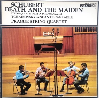 Prague String Quartet: Schubert- Death And The Maiden, Tchaikovsky / Denon - Image 1 of 3