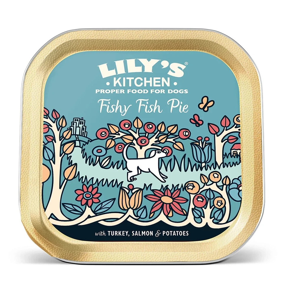 Lilien Küche Fishy Fisch Pie Nass Futter für Hunde 10 X 150g - Bild 1 von 1