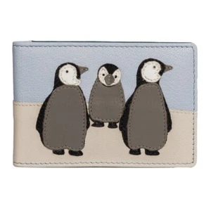 Mala Leather Ollie Penguin ID / Travel Card Holder - BNWT