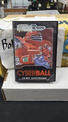 CIB CYBERBALL SEGA GENESIS VIDEO GAME IN CASE W/ MANUAL SEE PICS - Image 1 of 4
