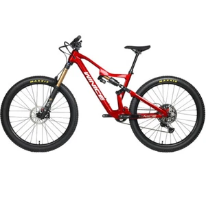 Bicicleta de montaña profesional de fibra de carbono completa MTB de doble suspensión 27,5"/29" mate - Imagen 1 de 19