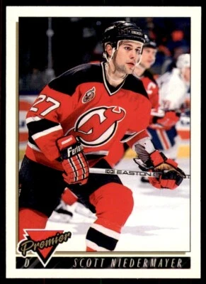 1993-94 Topps Premier Scott Niedermayer . New Jersey Devils #470 - Image 1 of 2