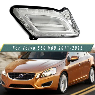Luz antiniebla LED DRL diurna lado del conductor para Volvo S60 V60 2011-2013 Foto 1 de 4