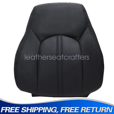 Passenger Top Leather Seat Cover BLACK For Cadillac CTS 2008 2009 2010 2011 2012 - Image 1 of 4