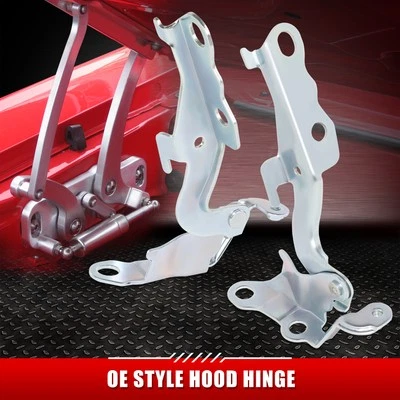 [2Pc]For 03-08 Toyota Corolla Matrix Steel OE Style Left & Right Side Hood Hinge Foto 1 de 4