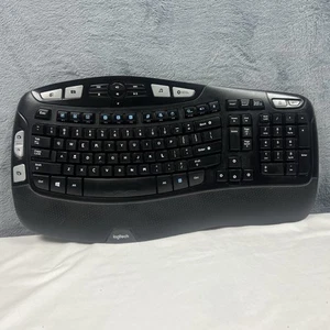 Logitech Comfort Wave K350 Wireless Keyboard **untested FOR PARTS - Afbeelding 1 van 8