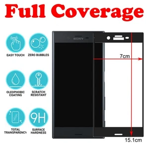 Sony Xperia XZ Premium Tempered Glass Screen Protector 9H - Ultra Clear - Picture 1 of 7