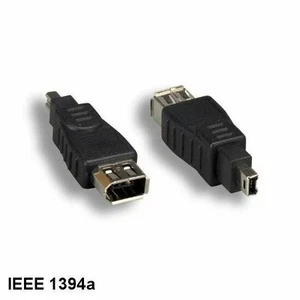 Gebrauchter Firewire Adapter 4Pin Stecker auf 6Pin Buchse IEEE-1394A - Bild 1 von 1