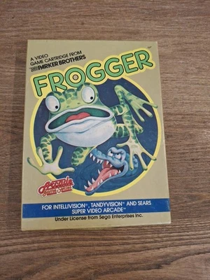 Intellivision Frogger with Box and Manual EUC - Image 1 of 4